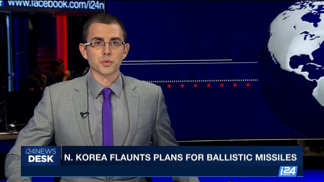 i24NEWS DESK | N. Korea flaunts plans for ballistic missiles | Thursday, August 24th 2017