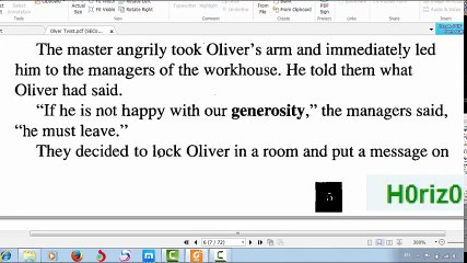 Oliver Twist - أولى ثانوي - قراءة وشرح الفصل الأول (2)