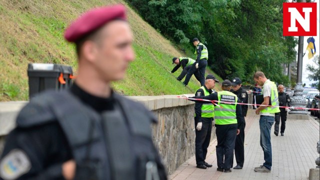 Two injured by an explosion in Ukraine's capital