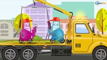 El Camión es Amarillo y amigos carros infantiles - La zona de construcción - Carritos Infantiles