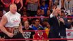 Braun Strowman attacks Universal Champion Brock Lesnar_ Raw, Aug. 21, 2017