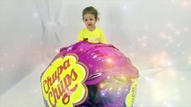 ✿ Большой ЧУПА ЧУПС Сюрприз! Giant Chuppa Chups Lollipops Candy Sweets Gummy Joker Tongue