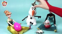 Caja sorpresa FROZEN en español | Juguetes de Frozen | Huevo kinder sorpresa Elsa Frozen
