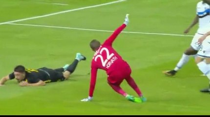 Christodoulopoulos L. (Penalty) Goal HD - AEK Athens FC (Gre) 1-0 Club Brugge KV (Bel) 24.08.2017