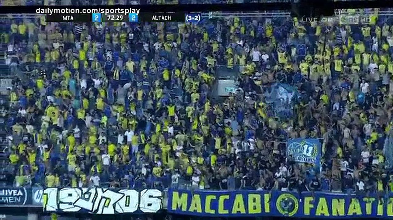Shiran Yeini Goal HD - Maccabi Tel Aviv 2 - 2 Altach - 24.08.2017 (Full Replay)