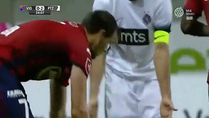 Uros Durdevic Videoton (Hun) 0-3 Partizan (Srb) 24.08.2017