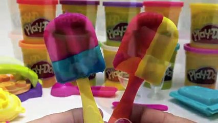 Crème de la glace jouer pâte à modeler sucettes glacées écopes jouets friandises Doh playdough n hasbro playset