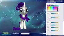 Les meilleures créateur pour Jeu enfants allons petit faire faire mon poney Princesse Applications 3d celestia