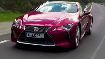The new Lexus LC 500 Driving Video