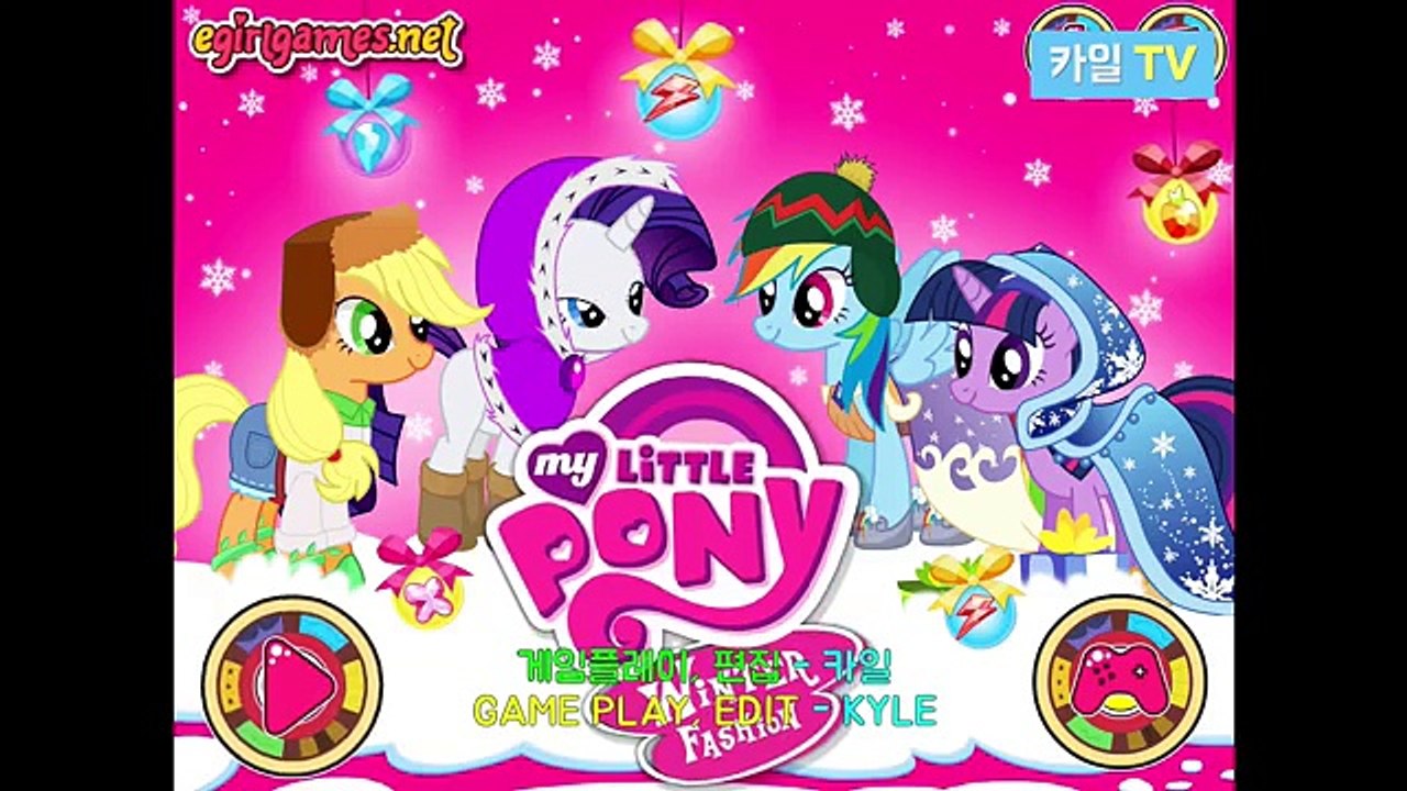 Bébé mode mode Jeu petit mon enfants pour poney vidéo hiver et jeu de filles