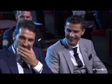 Cristiano Ronaldo trolls Gianluigi Buffon during Champions League draw