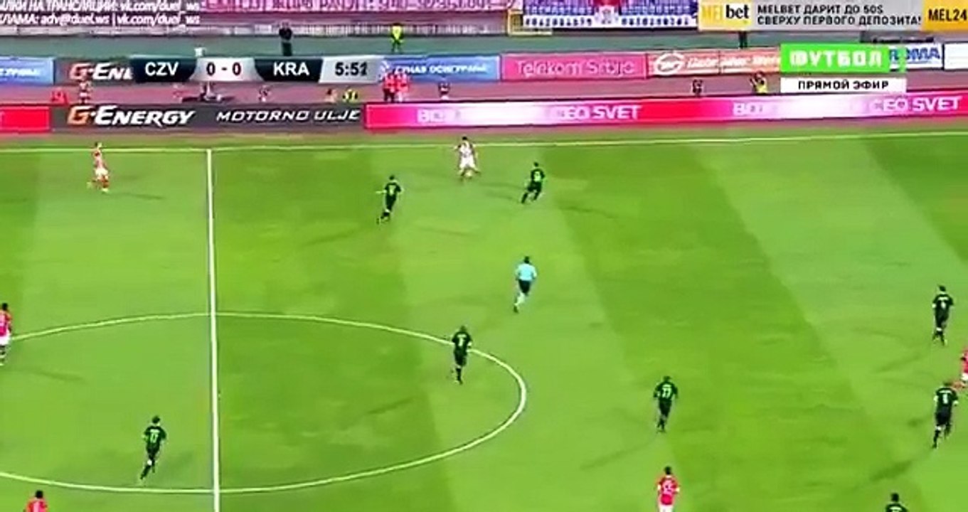 Crvena zvezda - Krasnodar 1:0 RADONJIC GOL!