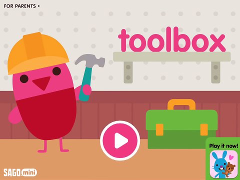Приложение для игра ИОС Дети Дети ... Мини саго ящик для инструментов