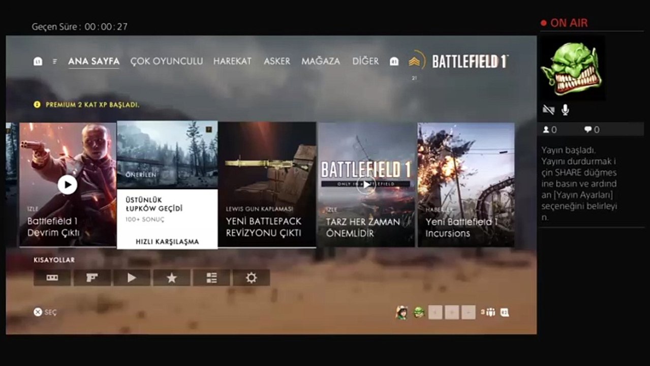 Markoda123 Kullanıcısının Canlı PS4 Yayını (2)