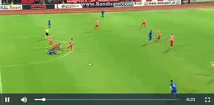 Nimaga RED CARD HD Skenderbeu (Alb) 0 - 0 D. Zagreb (Cro) 24-08-2017