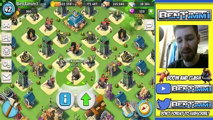 Boom Beach - Base Speed Build - HQ 17/18 Design / Layout