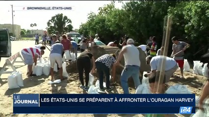 Les États-Unis se préparent à affronter l'ouragan Harvey