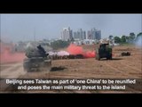 Taiwan simulates China attacks as tension rises