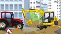 La Pelleteuse dessin animé - Pelle Mecanique - Dessin animé de Construction!