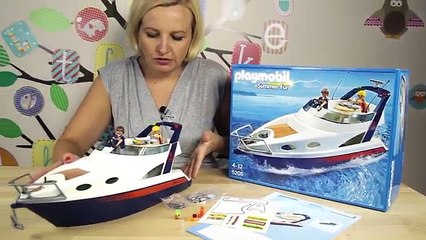 Весело лето PLAYMOBIL яхта класса люкс 5205