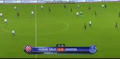 Sigurdsson   SUper Goal HD Hajduk Split (Cro) 1 - 1tEverton (Eng) 24-08-2017