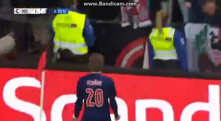 Goal  L.Schone  HD  Rosenborg 1 - 2  Ajax 24.08.2017 HD