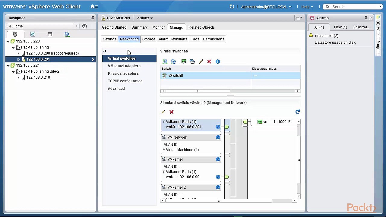 ESXi 6 Command Line Interface (CLI) for Networking