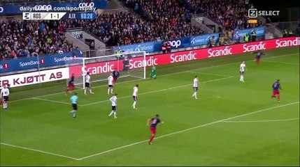 Lasse Schone Goal HD - Rosenborg 1 - 2 Ajax - 24.08.2017 (Full Replay)