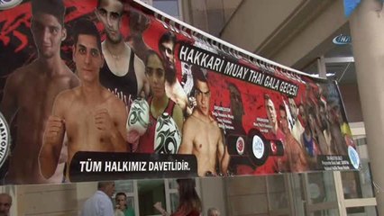 Muay Thai Gala Gecesi Hakkari'de Yapıldı