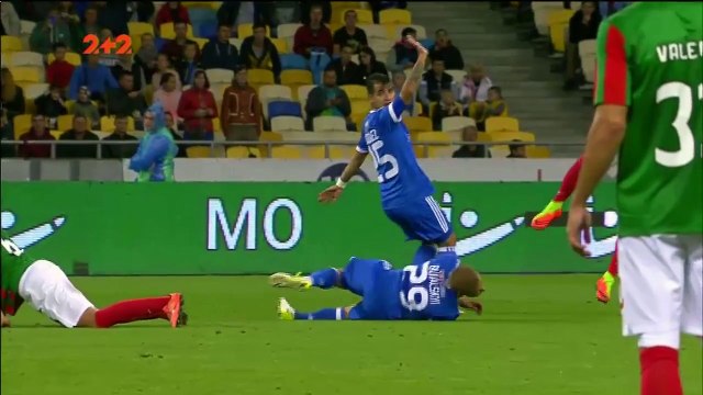 Ліга Європи, Перше коло плей-офф. Динамо - Марітіму - 3: 1. Відео ключових моментів і голів матчу.