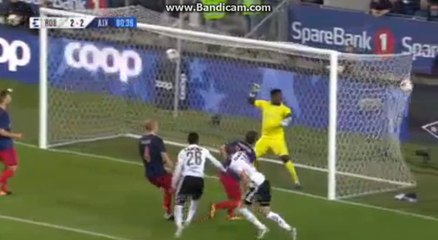 Super Goal  S.Adegbenro  HD Rosenborg  2 - 2 Ajax 24.08.2017 HD