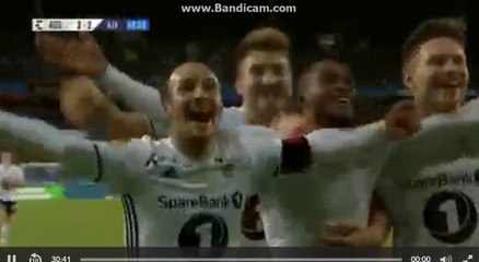 S.Adegbenro Goal Rosenborg 3 - 2 Ajax 24.08.2017 HD ( 2- 2 )