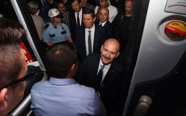 İçişleri Bakanı Süleyman Soylu, Ankara'da Trafik Denetimi Yaptı