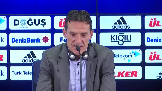 Fenerbahçe-Vardar Maçının Ardından - Vardar Teknik Direktörü Janevski (2) - İstanbul