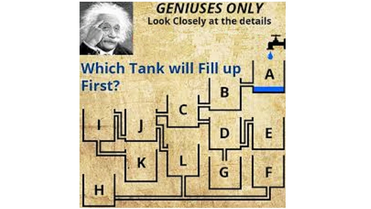 Which Tank will be full first?