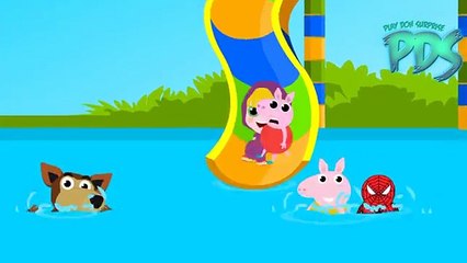 Peppa Pig Spiderman Giving Crying Masha And The Bear Her Lollipop New Episodes