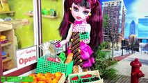 Bricolaje cómo para hacer muñeca tienda de comestibles almacenar hecho a mano muñeca artesanías