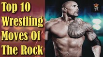 The Rock - Top 10 Wrestling Moves Of The Rock - WWE WWF - The WWE - Wrestling Gold