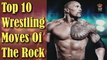 The Rock - Top 10 Wrestling Moves Of The Rock - WWE WWF - The WWE - Wrestling Gold