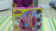 Play-Doh Disney Prettiest Princess Castle new Girls Toy Review by Mike Mozart of TheToyCh