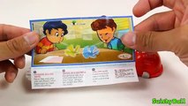 Just like Home Microwave Super Surprise Eggs Kinder Joy Kinder Surprise Learn Counting Fun