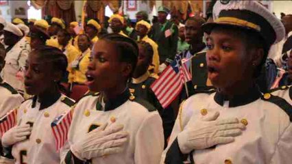 Celebra el Día Nacional de la Bandera en Liberia