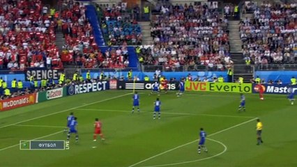 الشوط الاول مباراة تركيا و كرواتيا 1-1 ثمن نهائي كاس اوروبا 2008