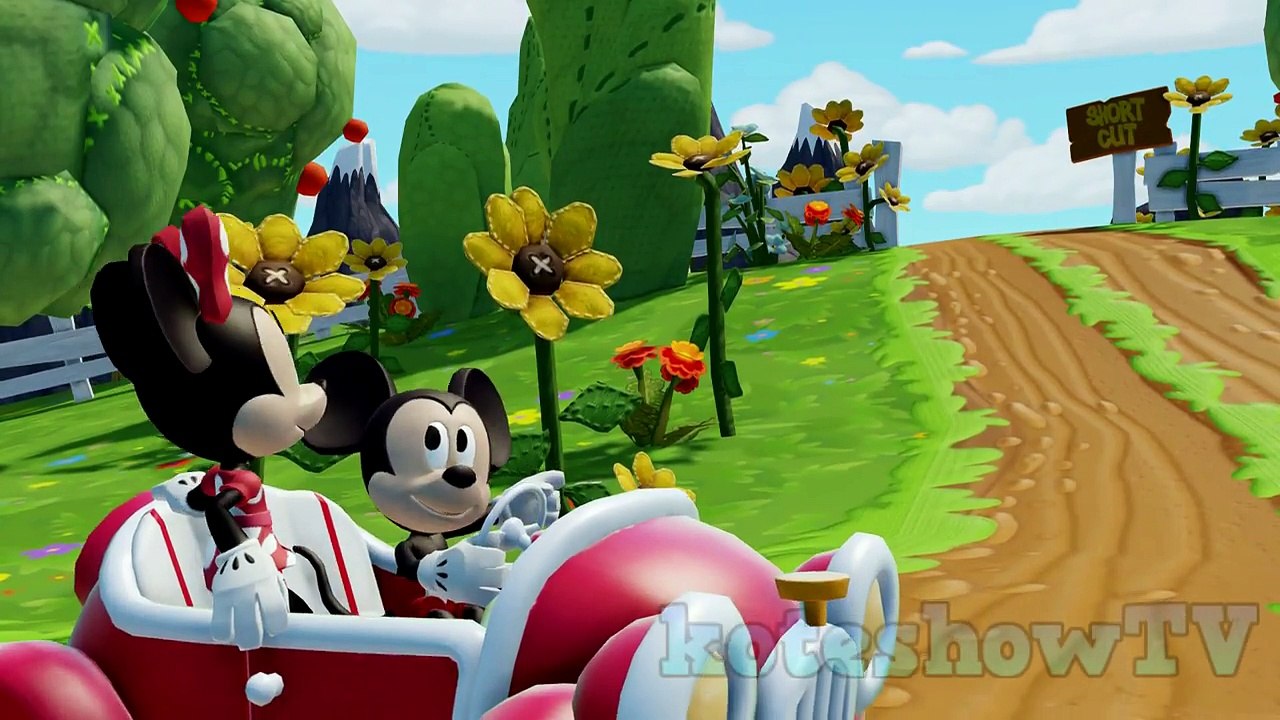 Mickey Mouse, Donald Duck Race - Disney Infinity - Games For Kids