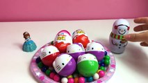 Big Purple Egg Surprises Golden Kinder Surprise Egg Toys HELLO KITTY DOLL HOUSE PLAYSET Fr