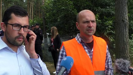 Przerwanie wału przeciwpowodziowego w Gminie Darłowo