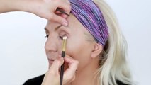 Ojo encapuchado Cambio de imagen maquillaje maduro mamá mi en piel Tutorial