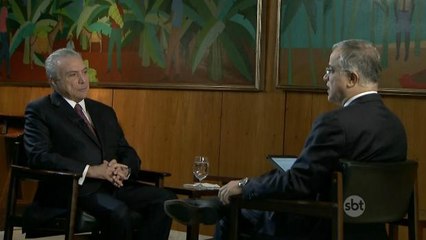 Exclusivo: Kennedy Alencar entrevista o presidente Michel Temer