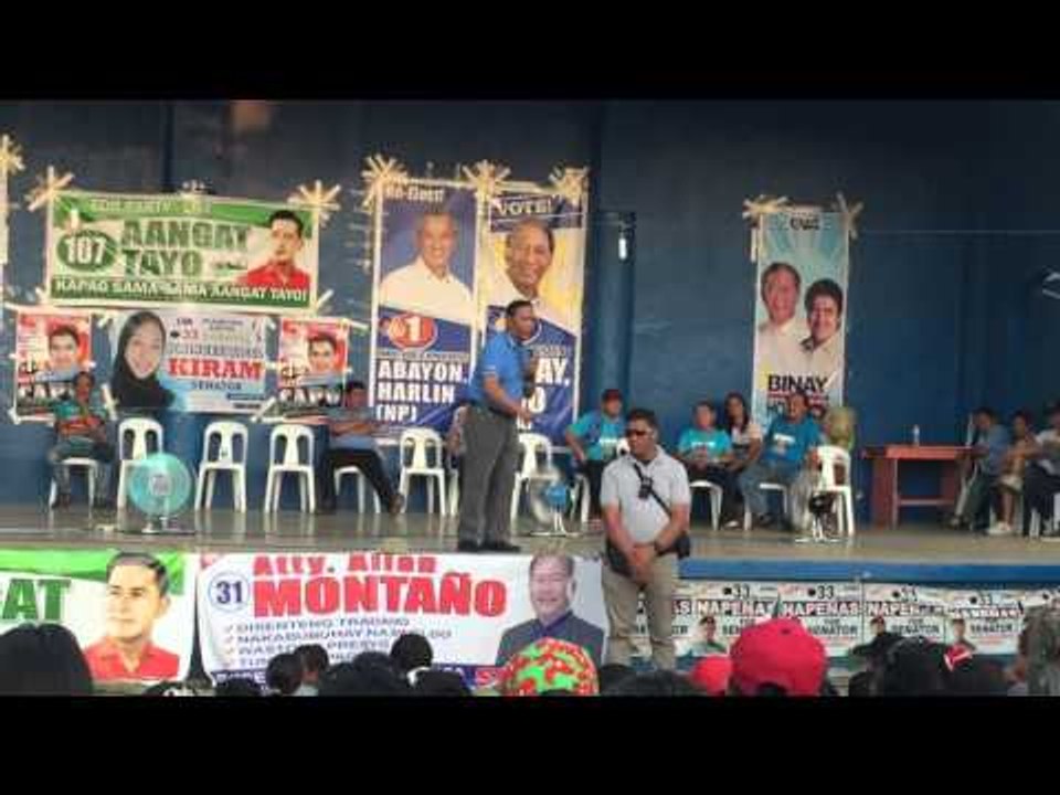 Binay slams gov't failure to curb poverty in N. Samar