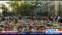 Representantes de distintas religiones rindieron homenaje a las víctimas del ataque en Barcelona, España